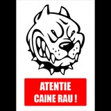 Semn atentie caine rau